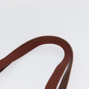 Salvatore Ferragamo Tote Bag Leather Brown Gold Auth ka3028-8