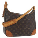 LOUIS VUITTON Monogram Boulogne 30 Shoulder Bag M51265 LV Auth ka3032-1