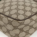 GUCCI GG Supreme Web Sherry Line Hand Bag PVC Beige Gold 010 378 Auth ka3033-16