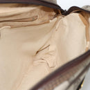 GUCCI GG Supreme Web Sherry Line Hand Bag PVC Beige Gold 010 378 Auth ka3033-21