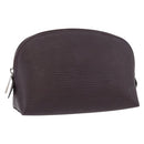 LOUIS VUITTON Epi Pochette Cosmetic PM Cosmetic Pouch Navy M40638 Auth ka3036V-1