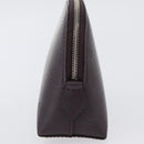 LOUIS VUITTON Epi Pochette Cosmetic PM Cosmetic Pouch Navy M40638 Auth ka3036V-4
