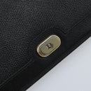 Christian Dior Chain Schoudertas Leer Zwart Goud Authentiek ka3037-17