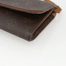LOUIS VUITTON Monogram Pochette Twin GM Shoulder Bag M51852 LV Auth ka3039-9