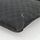 GUCCI GG Supreme Shoulder Bag PVC Black Silver 162904 Auth ka3041-9