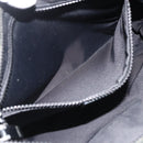 GUCCI GG Supreme Shoulder Bag PVC Black Silver 162904 Auth ka3041-22