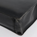 PRADA Aktentasche Saffiano Leder Schwarz Silber Auth ka3042-16