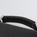 PRADA Aktentasche Saffiano Leder Schwarz Silber Auth ka3042-8