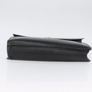 PRADA Aktentasche Saffiano Leder Schwarz Silber Auth ka3042-5
