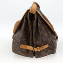 LOUIS VUITTON Monogram Saumur 35 Shoulder Bag M42254 LV Auth ka3044-4
