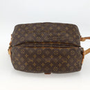 LOUIS VUITTON Monogram Saumur 35 Shoulder Bag M42254 LV Auth ka3044-5