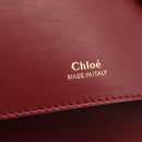 Chloe Chain Schoudertas Leer Rood Goud Origineel ka3046A-15