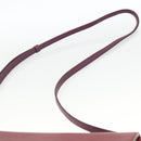 Chloe Chain Schoudertas Leer Rood Goud Origineel ka3046A-8