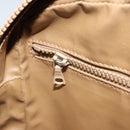 CELINE Macadam Canvas Shoulder Bag PVC Leather Brown Gold Auth ka3049-21