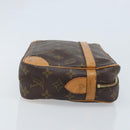 LOUIS VUITTON Monogram Compiegne 28 Clutch Tasche M51845 LV Auth ka3057-4
