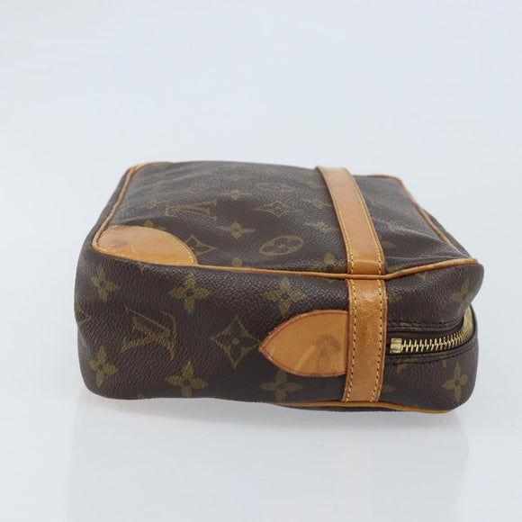 LOUIS VUITTON Monogram Compiegne 28 Clutch Tasche M51845 LV Auth ka3057