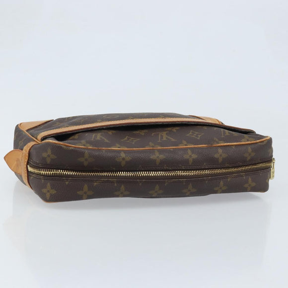 LOUIS VUITTON Monogram Compiegne 28 Clutch Tasche M51845 LV Auth ka3057