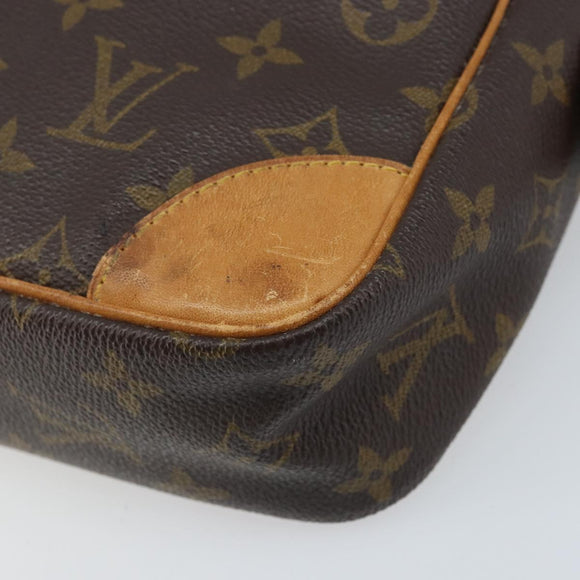 LOUIS VUITTON Monogram Compiegne 28 Clutch Tasche M51845 LV Auth ka3057
