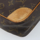 LOUIS VUITTON Monogram Compiegne 28 Clutch Tasche M51845 LV Auth ka3057-9