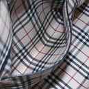 BURBERRY Hand Bag Leather Black Silver Auth ka306-21