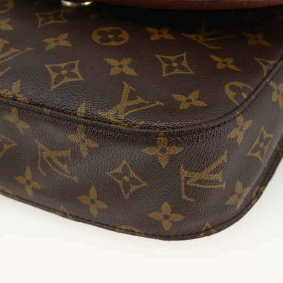 LOUIS VUITTON Monogram Saint Cloud GM Shoulder Bag M51242 LV Auth ka3062