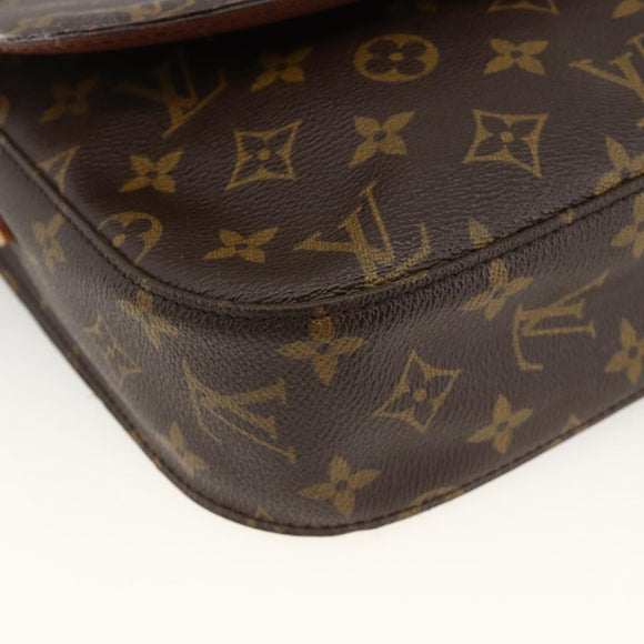 LOUIS VUITTON Monogram Saint Cloud GM Shoulder Bag M51242 LV Auth ka3062