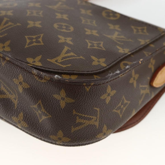 LOUIS VUITTON Monogram Saint Cloud GM Shoulder Bag M51242 LV Auth ka3062