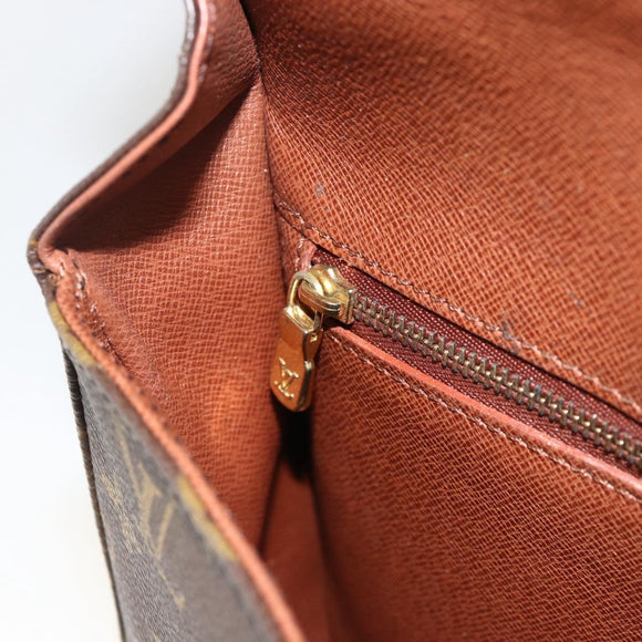 LOUIS VUITTON Monogram Saint Cloud GM Shoulder Bag M51242 LV Auth ka3062
