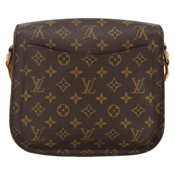 LOUIS VUITTON Monogram Saint Cloud GM Shoulder Bag M51242 LV Auth ka3062
