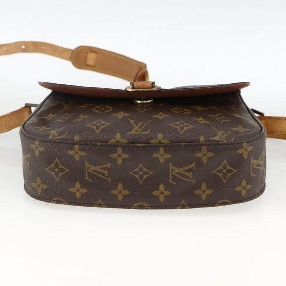 LOUIS VUITTON Monogram Saint Cloud GM Shoulder Bag M51242 LV Auth ka3062