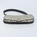 GUCCI GG Supreme Shoulder Bag PVC Navy Gold Auth ka3065-9