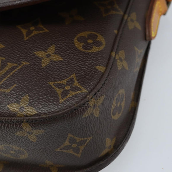 LOUIS VUITTON Monogram Saint Cloud MM Umhängetasche M51243 LV Auth ka3066
