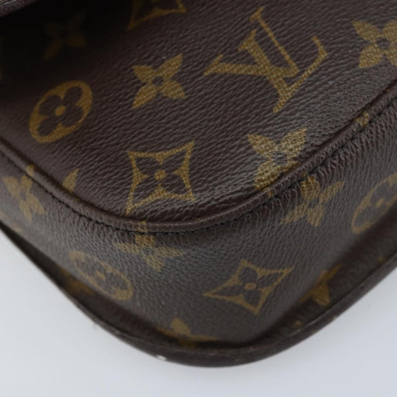 LOUIS VUITTON Monogram Saint Cloud MM Umhängetasche M51243 LV Auth ka3066