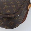 LOUIS VUITTON Monogram Saint Cloud MM Umhängetasche M51243 LV Auth ka3066-8