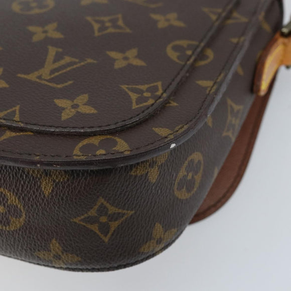 LOUIS VUITTON Monogram Saint Cloud MM Umhängetasche M51243 LV Auth ka3066
