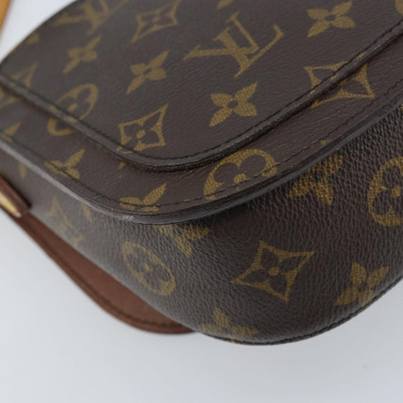 LOUIS VUITTON Monogram Saint Cloud MM Umhängetasche M51243 LV Auth ka3066