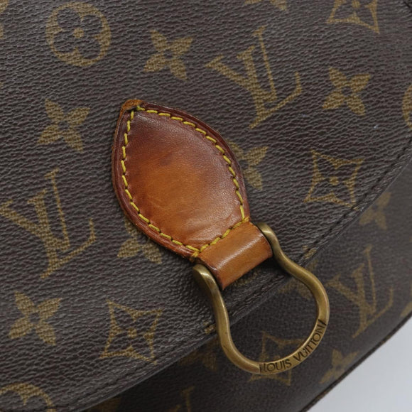 LOUIS VUITTON Monogram Saint Cloud MM Umhängetasche M51243 LV Auth ka3066