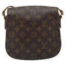 LOUIS VUITTON Monogram Saint Cloud MM Umhängetasche M51243 LV Auth ka3066-2