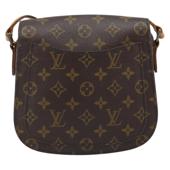 LOUIS VUITTON Monogram Saint Cloud MM Umhängetasche M51243 LV Auth ka3066