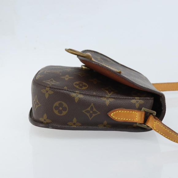 LOUIS VUITTON Monogram Saint Cloud MM Umhängetasche M51243 LV Auth ka3066
