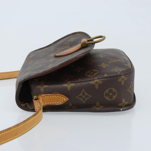 LOUIS VUITTON Monogram Saint Cloud MM Umhängetasche M51243 LV Auth ka3066