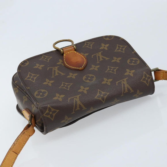 LOUIS VUITTON Monogram Saint Cloud MM Umhängetasche M51243 LV Auth ka3066