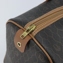 Christian Dior Handtasche Wabenmuster Canvas PVC Schwarz Gold Auth ka3068A-15