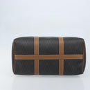 Christian Dior Handtasche Wabenmuster Canvas PVC Schwarz Gold Auth ka3068A-9
