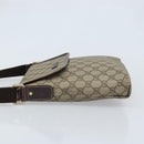 GUCCI GG Supreme Shoulder Bag PVC Gold Beige 223666 Auth ka3073A-5