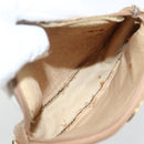 GUCCI Micro GG Canvas Shoulder Bag Beige Gold Auth ka3074-16