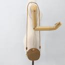 GUCCI Micro GG Canvas Shoulder Bag Beige Gold Auth ka3074-19