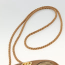 GUCCI Micro GG Canvas Shoulder Bag Beige Gold Auth ka3074-8