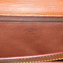 LOUIS VUITTON Epi Serie Dragonne Hand Bag Zipangu Gold M52618 LV Auth ka3076-17