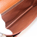 LOUIS VUITTON Epi Serie Dragonne Hand Bag Zipangu Gold M52618 LV Auth ka3076-10